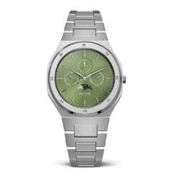 orologio automatico verde argento