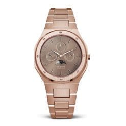 rosé goudbruin luxe horloge