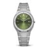 zilver groen heren luxe unisex horloge