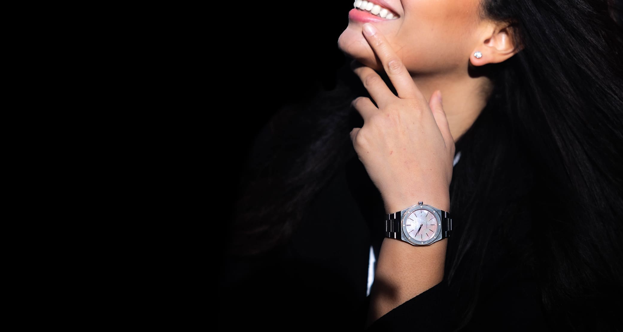 luxury women's mother of pearl watch