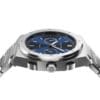 Silver and blue dial chronograph watch from the Chronograph Series